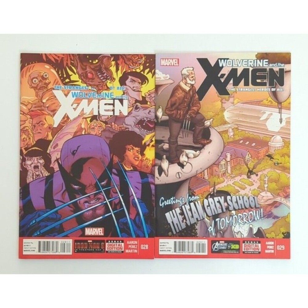 Lot Of 2 2013 Marvel Wolverine And The X-Men Comics #28-29 VF/NM